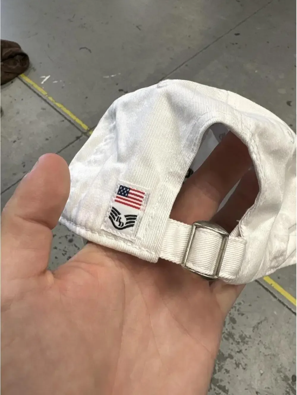 Fire vintage USA embroidered hat.